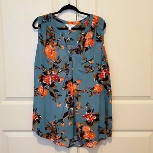 Woman's Market & Spruce Blouse 2x